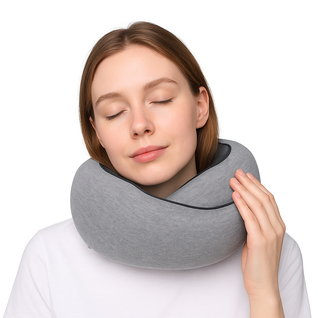 Almohada ergonómica de viaje