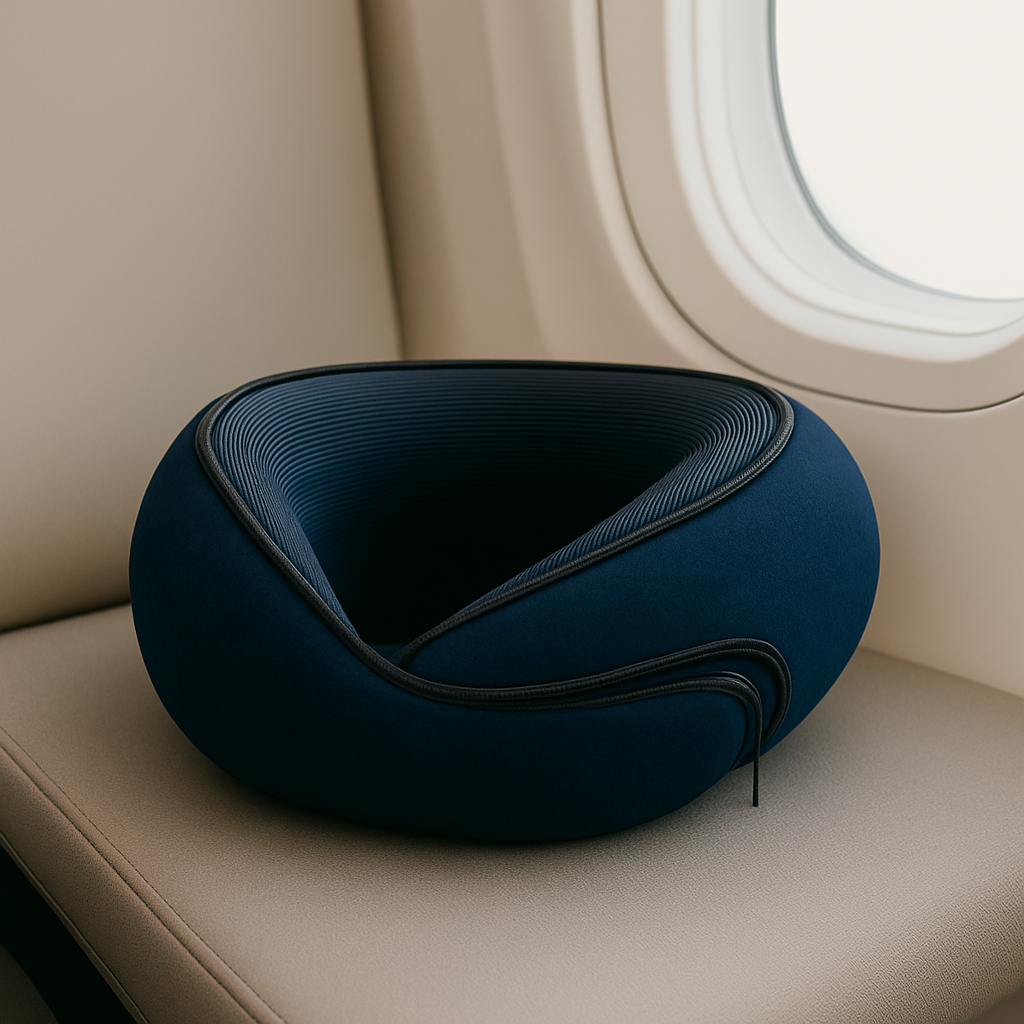Almohada ergonómica de viaje