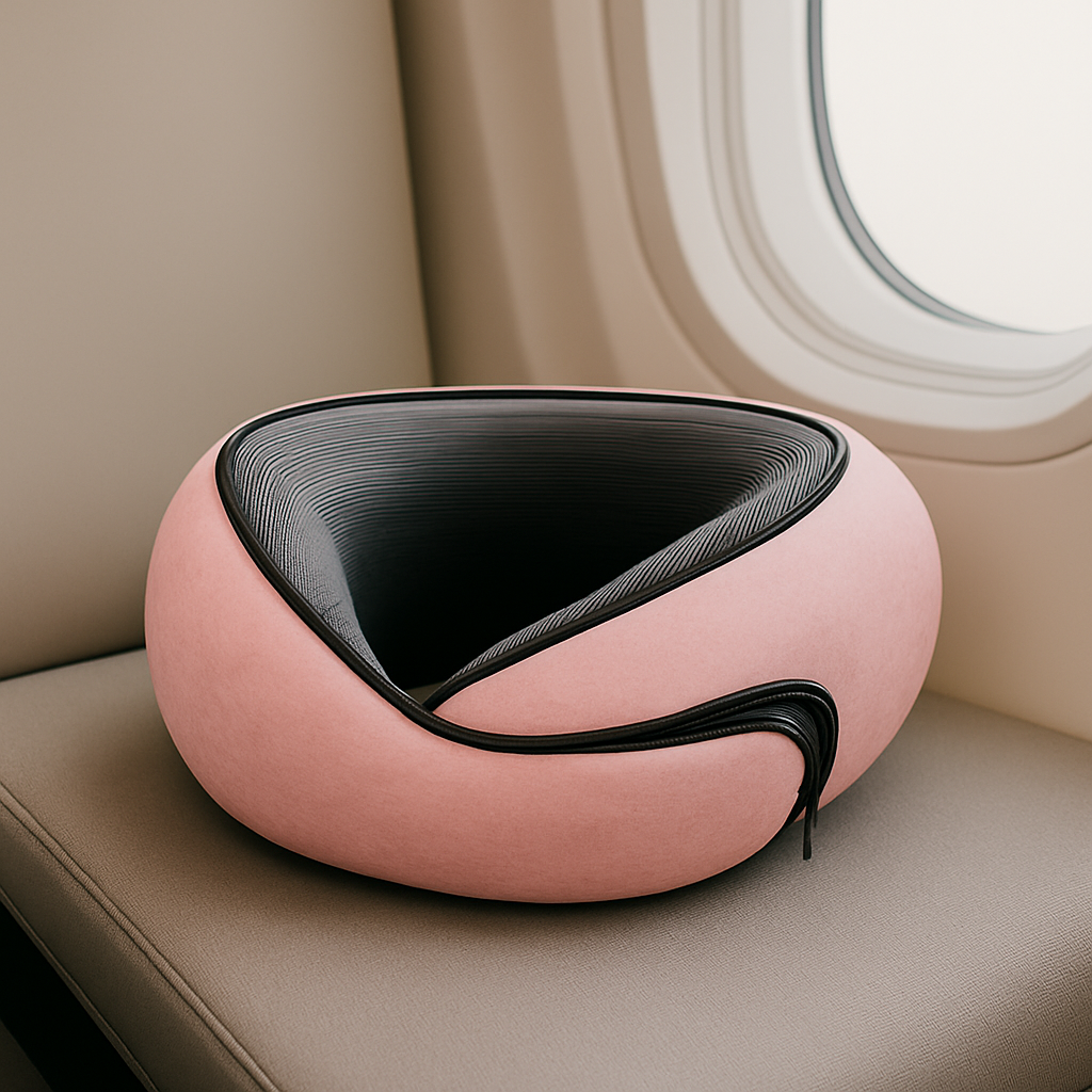 Almohada ergonómica de viaje