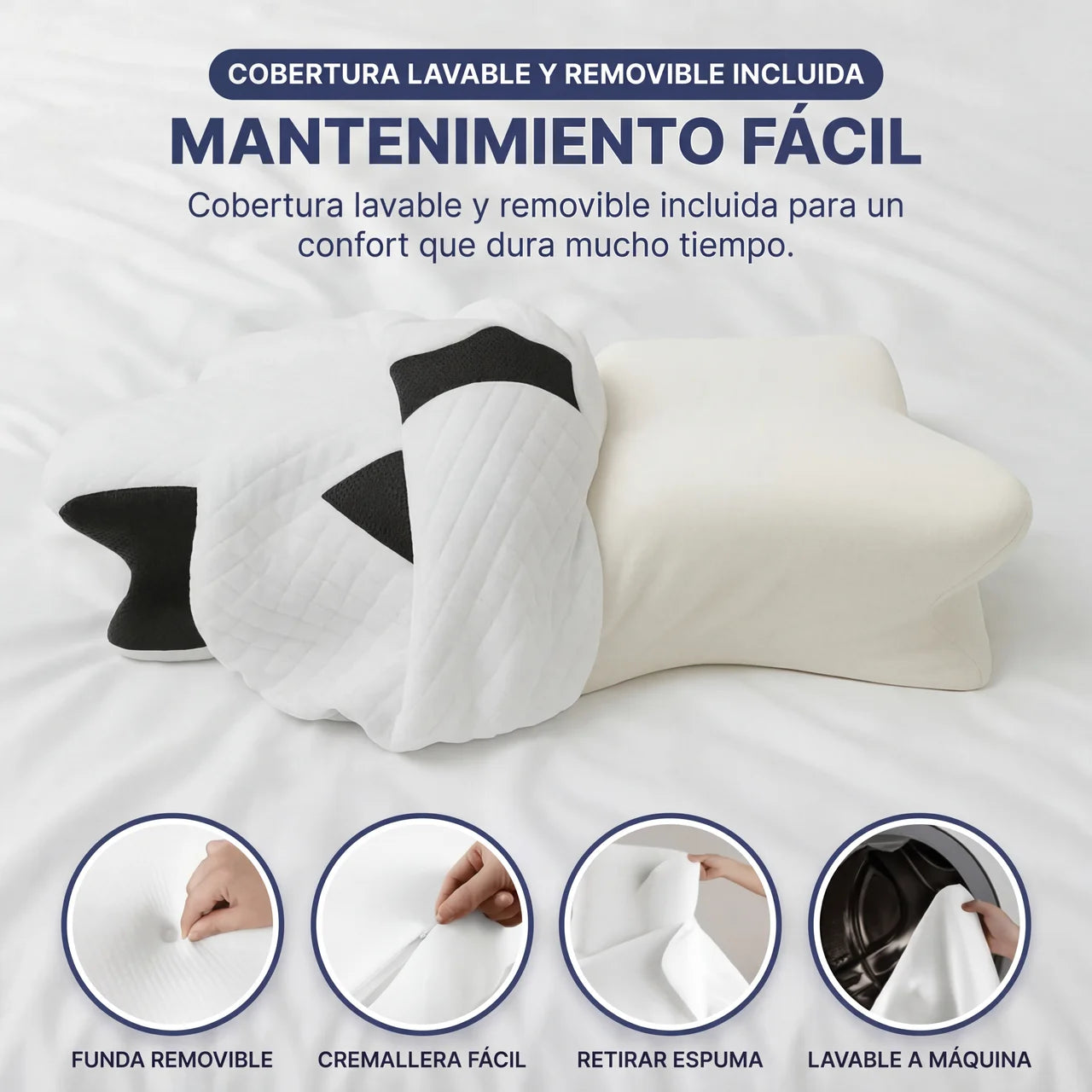 OrthoSleep™ - Almohada Cervical