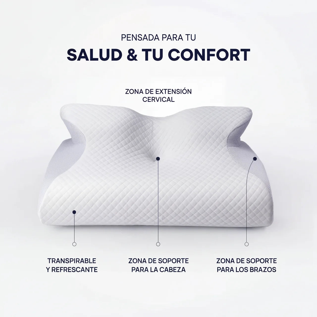 OrthoSleep™ - Almohada Cervical