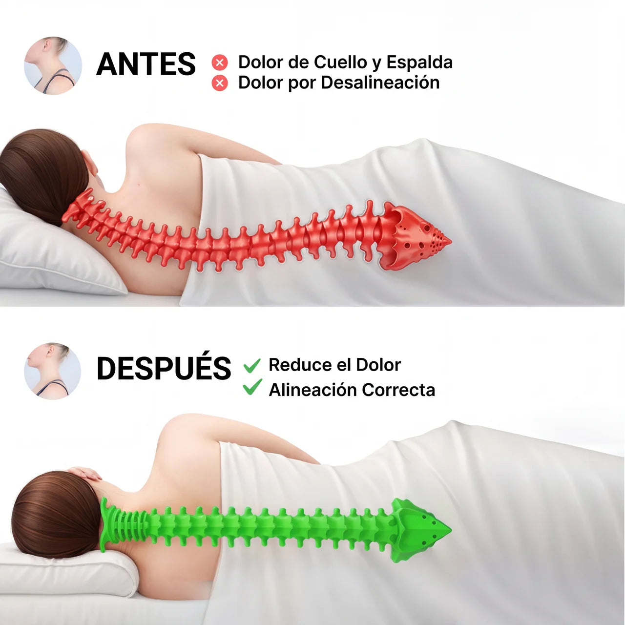 OrthoSleep™ - Almohada Cervical