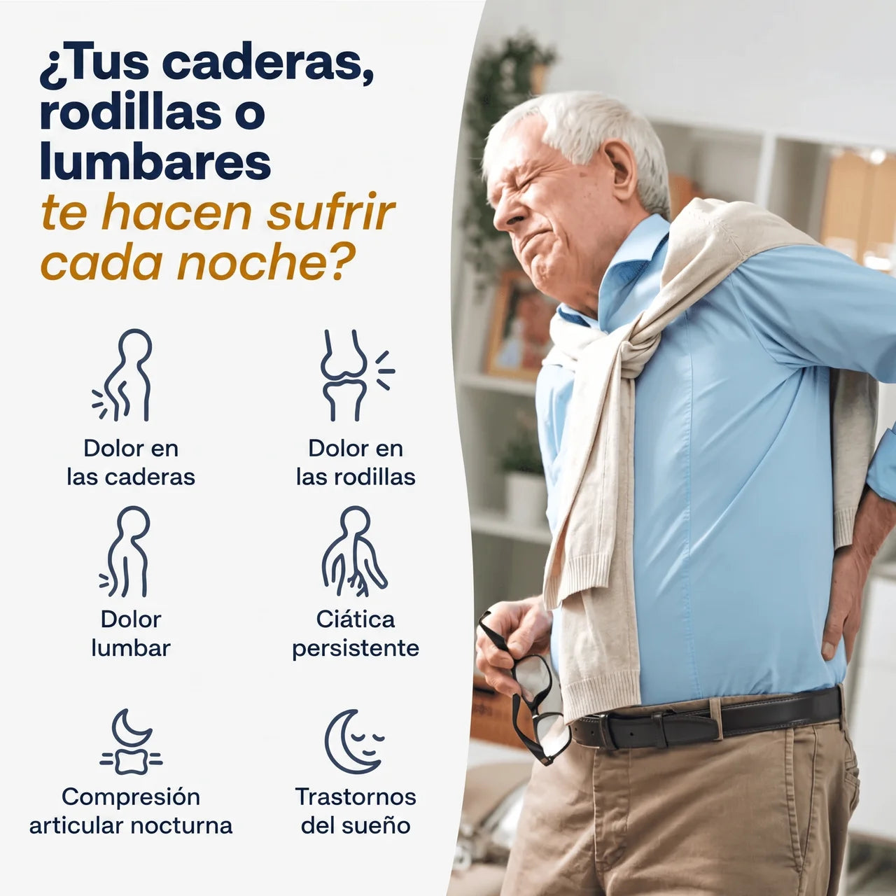 Cojín lumbar ergónomico