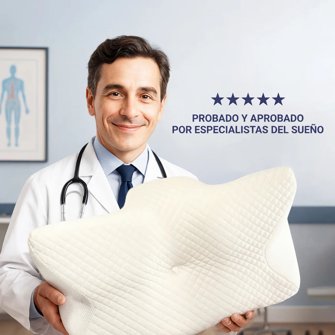 OrthoSleep™ - Almohada Cervical